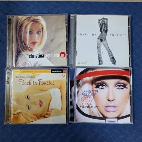 CHRSTINA AGUILERA (6 CD LOT) 1999 - 2012 LIKE NEW CONDITION - Picture 1 of 3